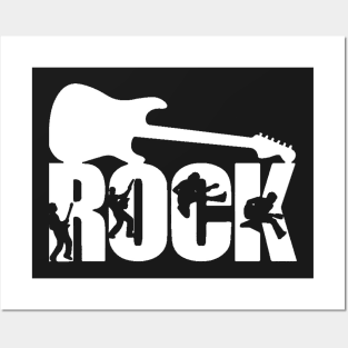 Rock Guitar Posters and Art